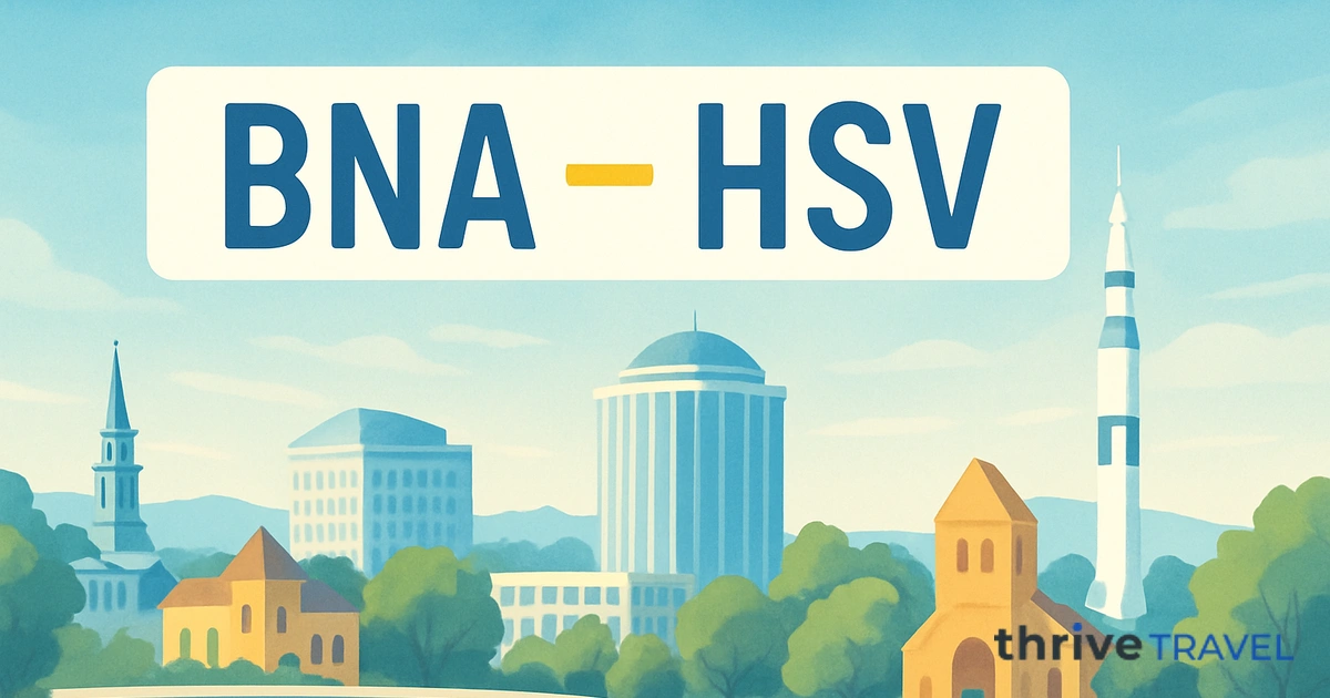 Nashville to Huntsville