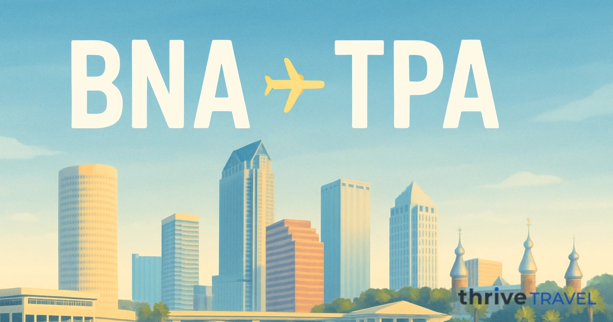 Nashville to Tampa