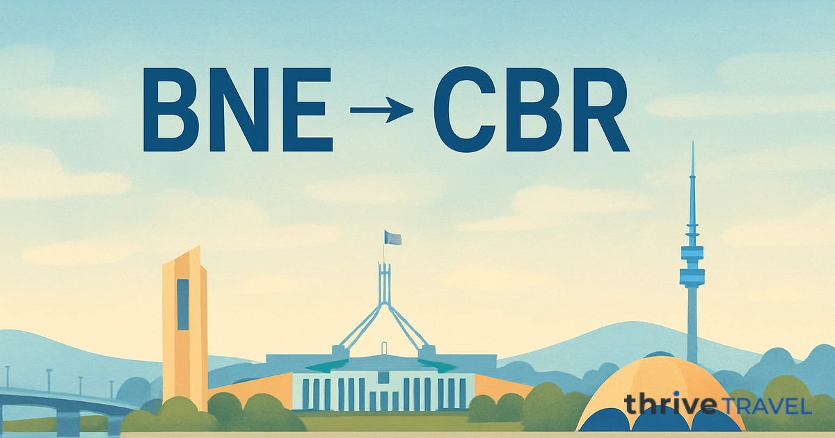 Brisbane to Canberra