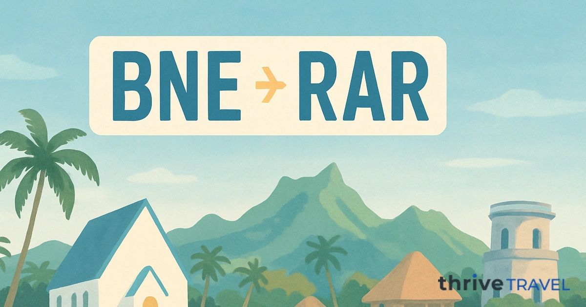 Brisbane to Rarotonga
