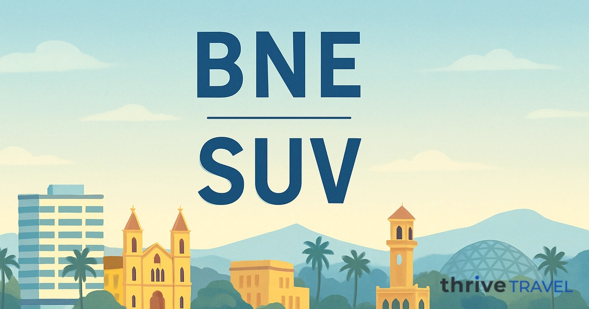 Brisbane to Suva
