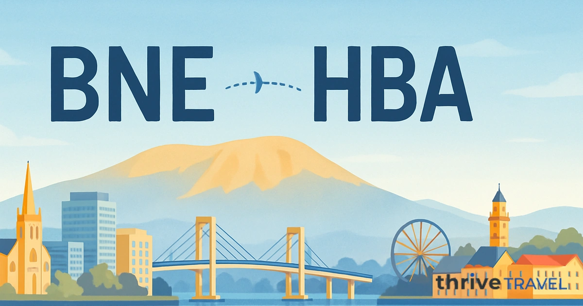 Brisbane to Hobart
