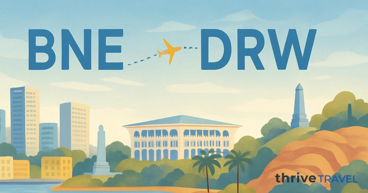Brisbane to Darwin