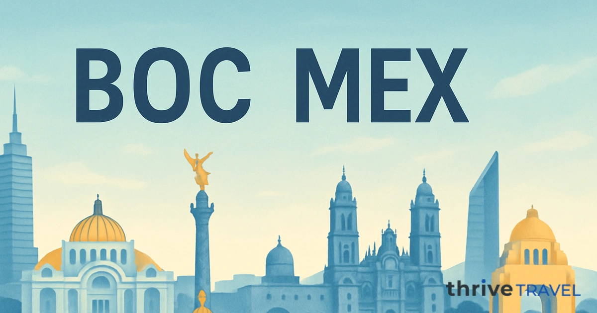 Bocas del Toro to Mexico City