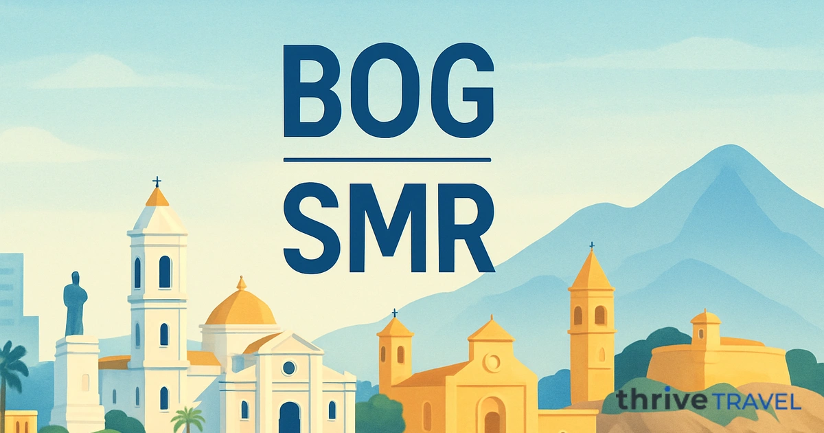Bogotá to Santa Marta