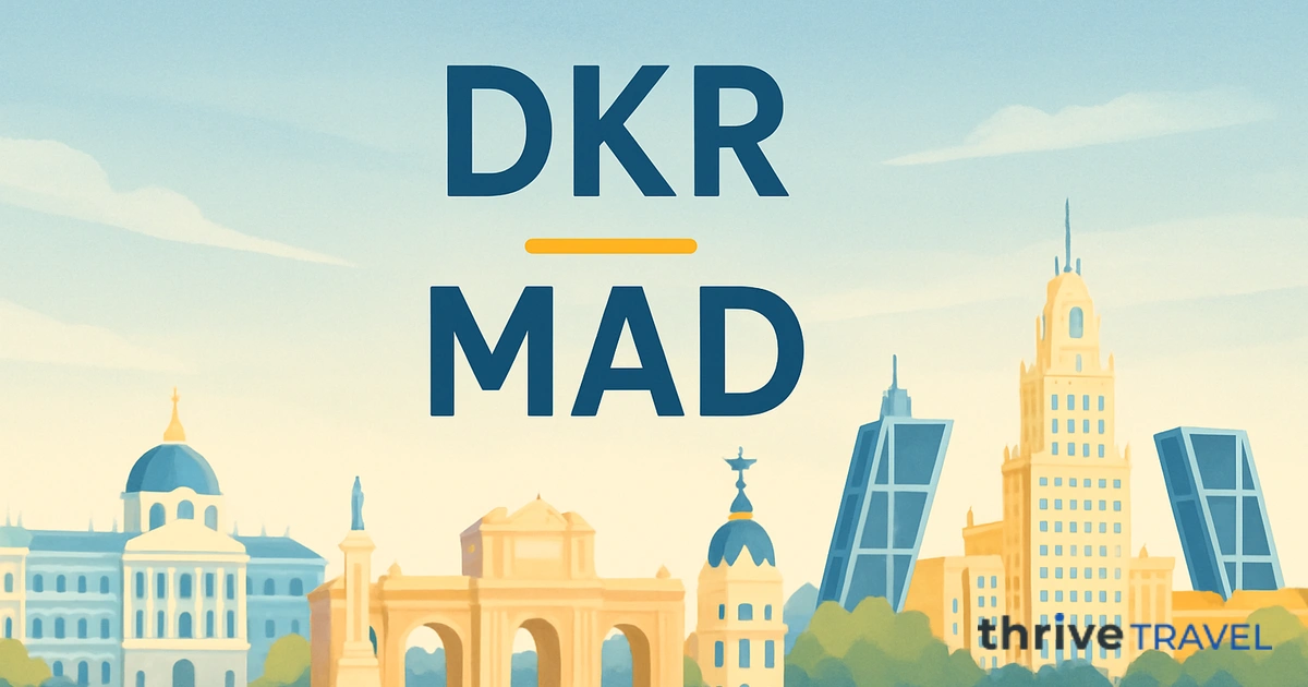 Dakar to Madrid