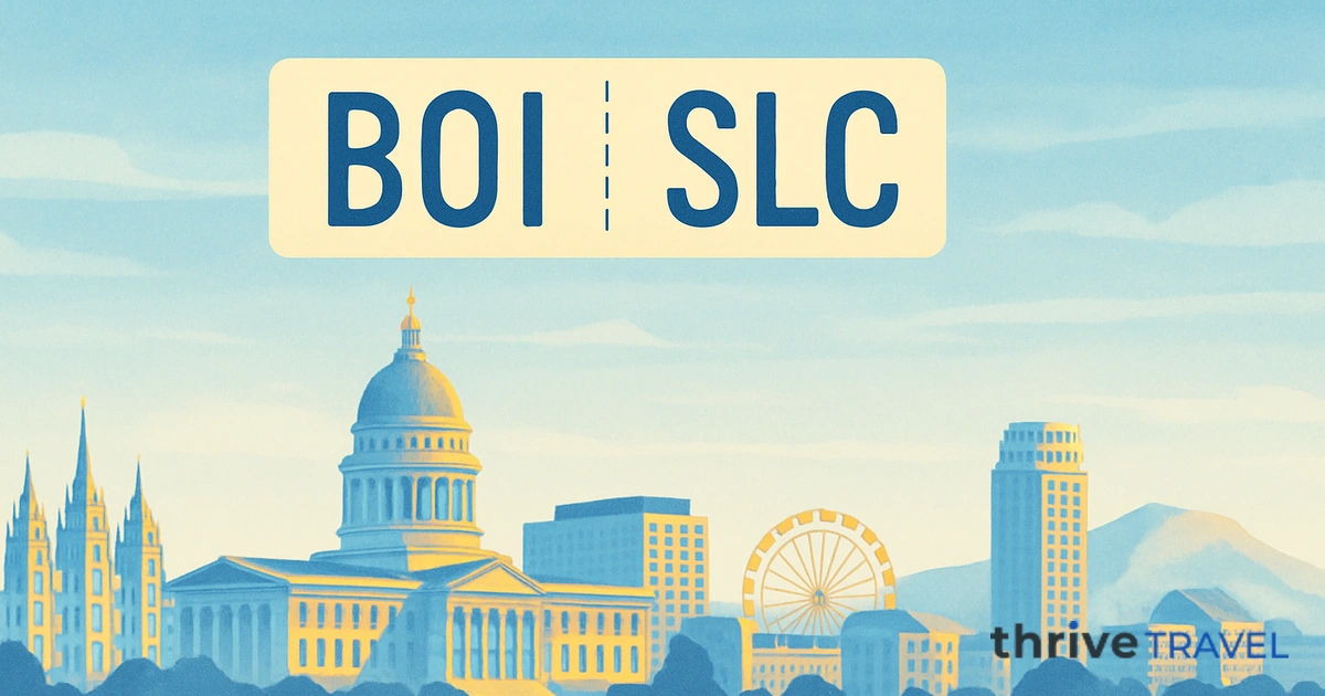 Boise to Salt Lake City