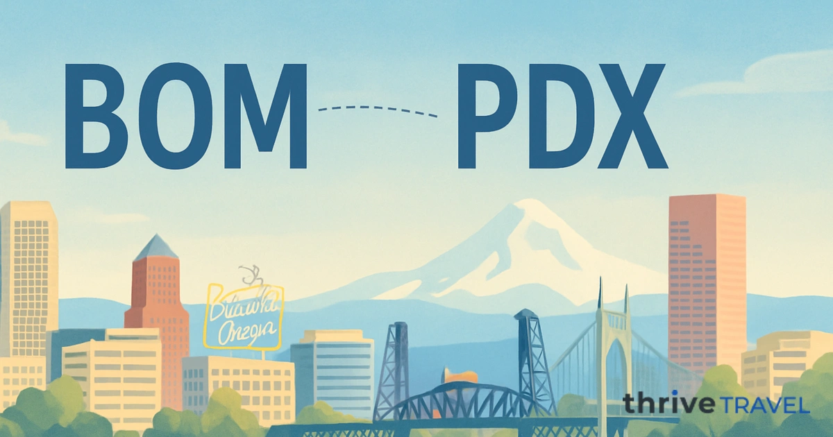 Mumbai to Portland