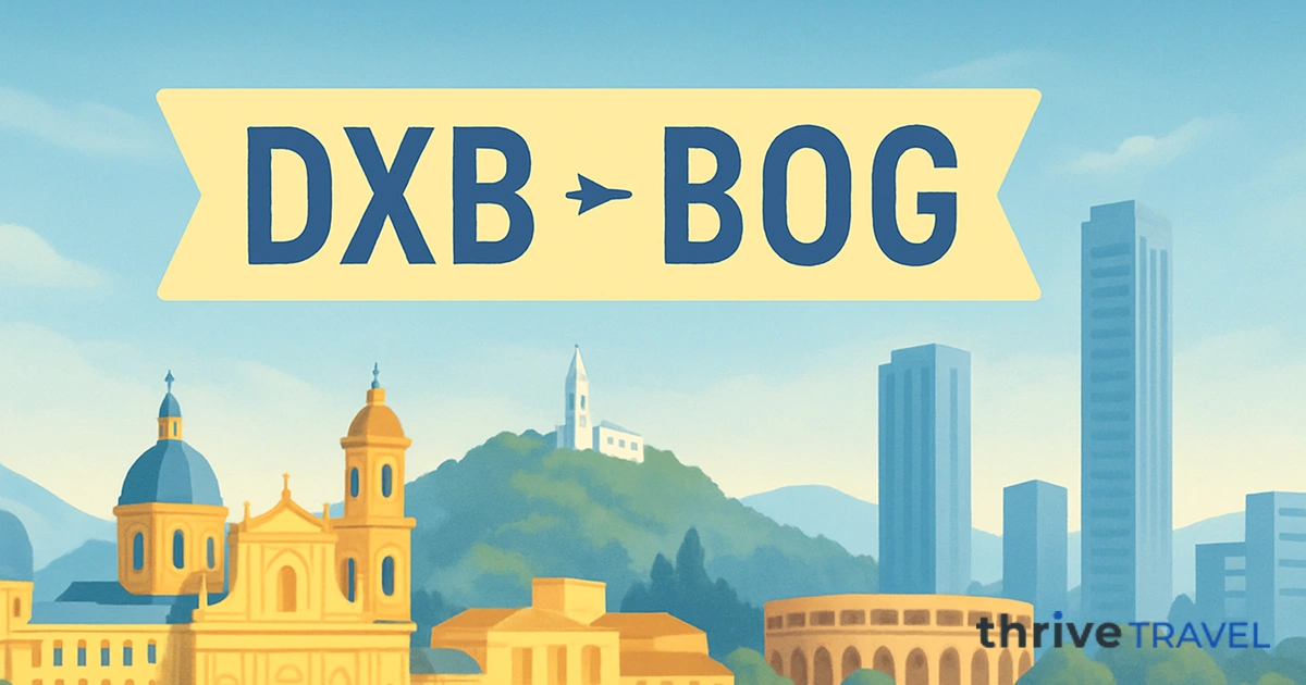 Dubai to Bogota