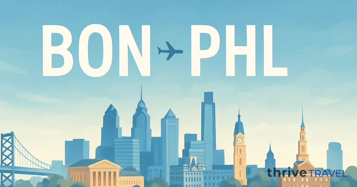 Bonaire to Philadelphia