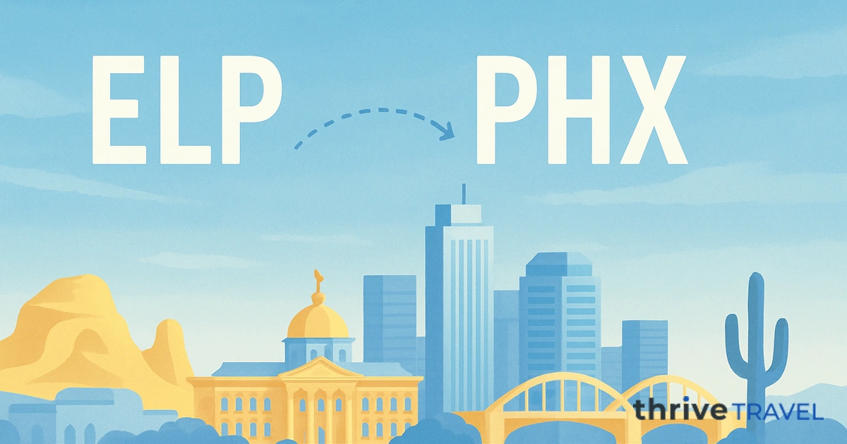 El Paso to Phoenix