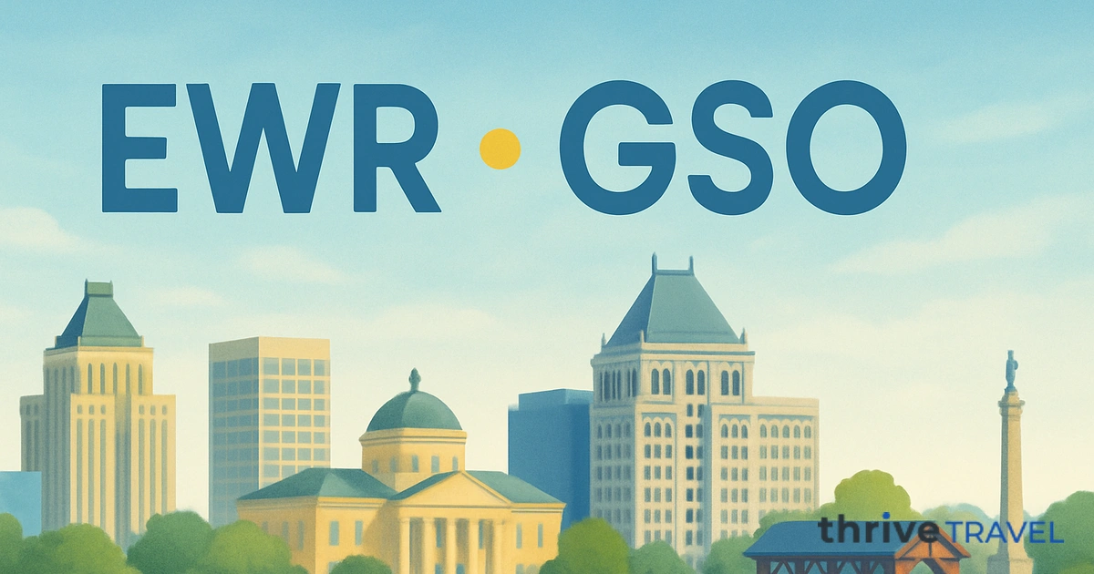 Newark to Greensboro