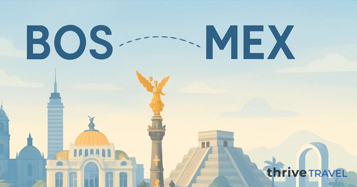 Boston to Mexico City