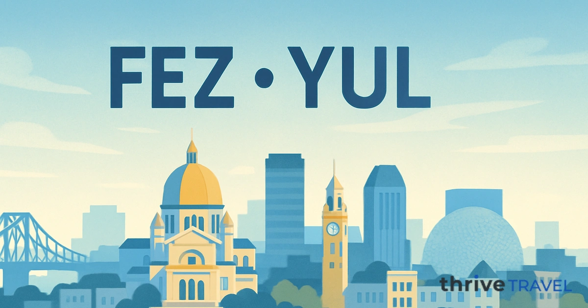 Fes to Montreal