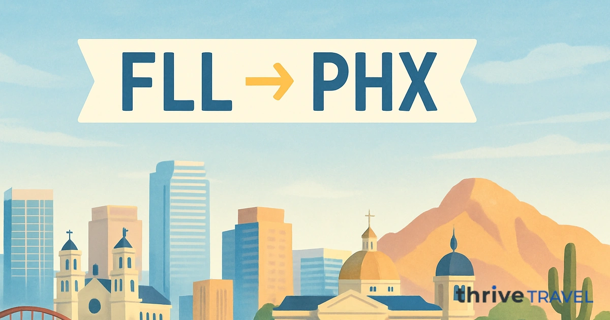 Fort Lauderdale to Phoenix