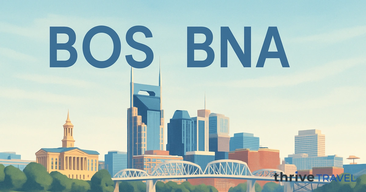 Boston to Nashville