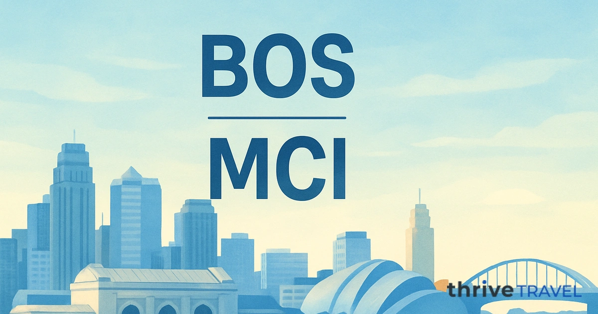Boston to Kansas City