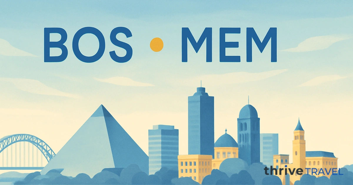 Boston to Memphis