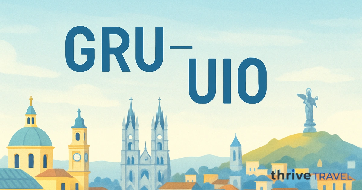 São Paulo to Quito