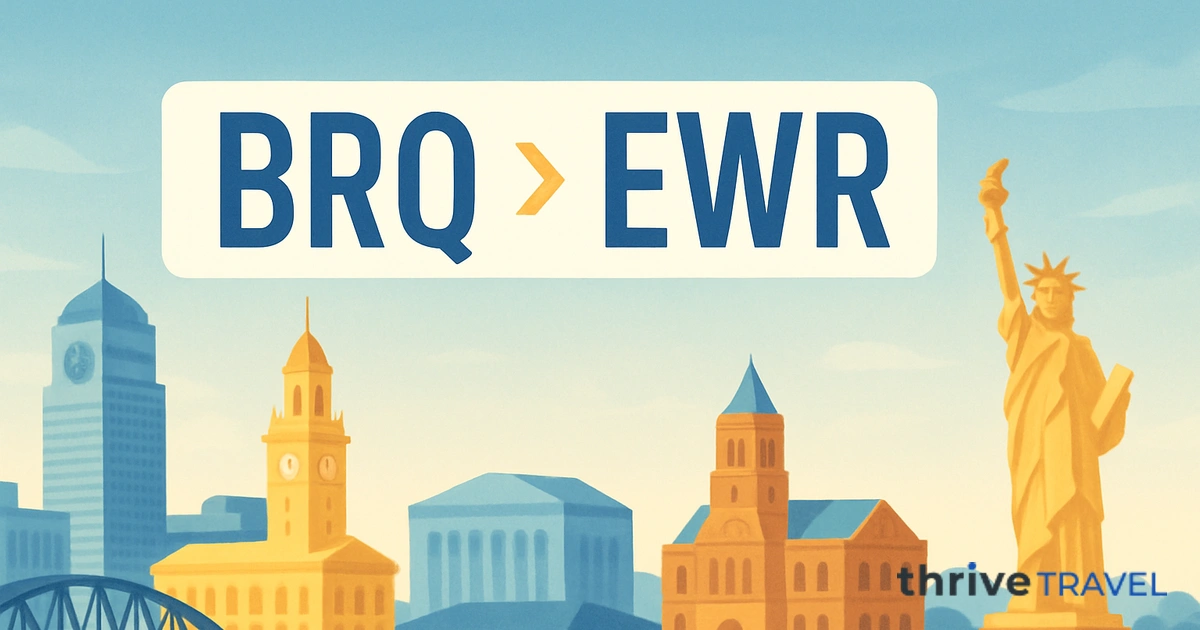 Brno to Newark