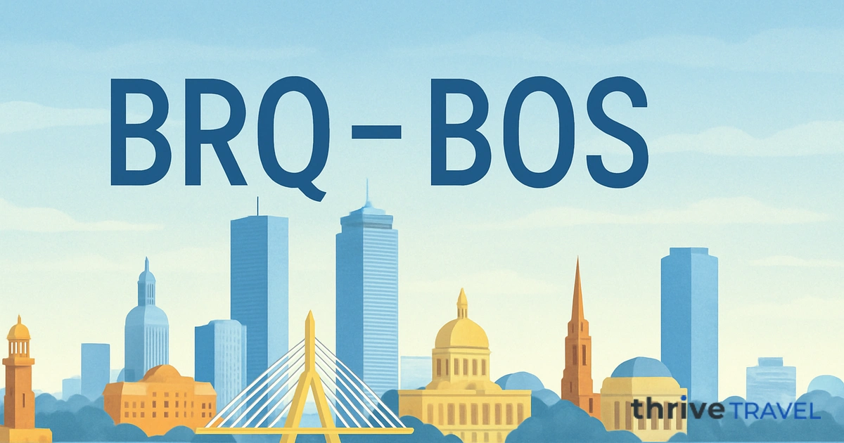 Brno to Boston
