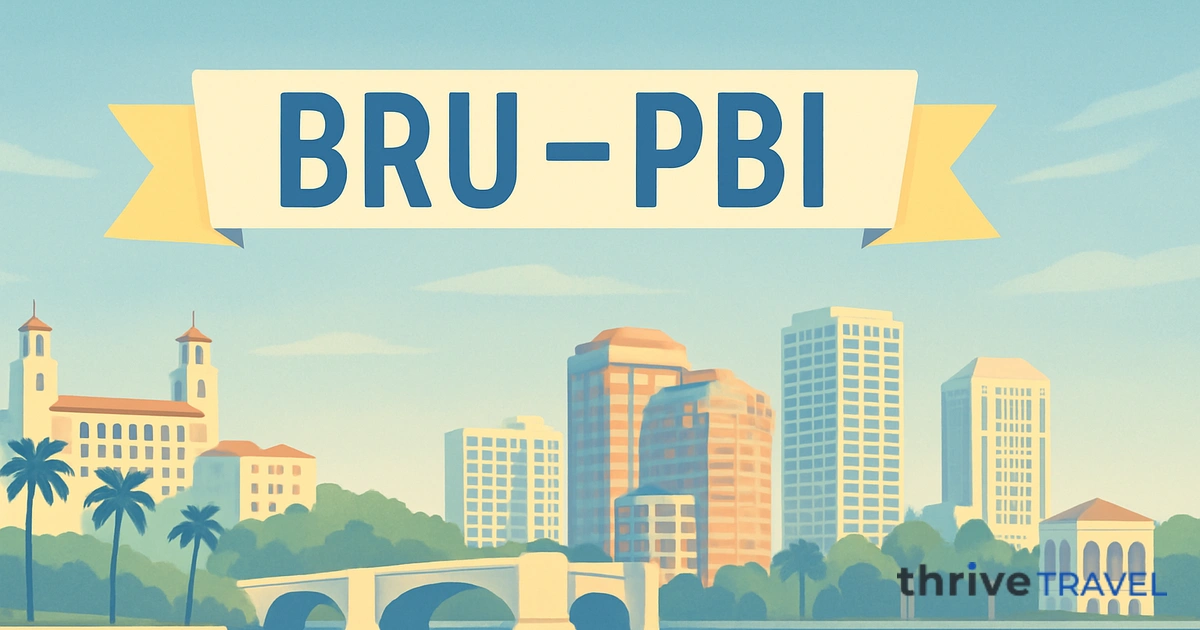 Brussels to West Palm Beach