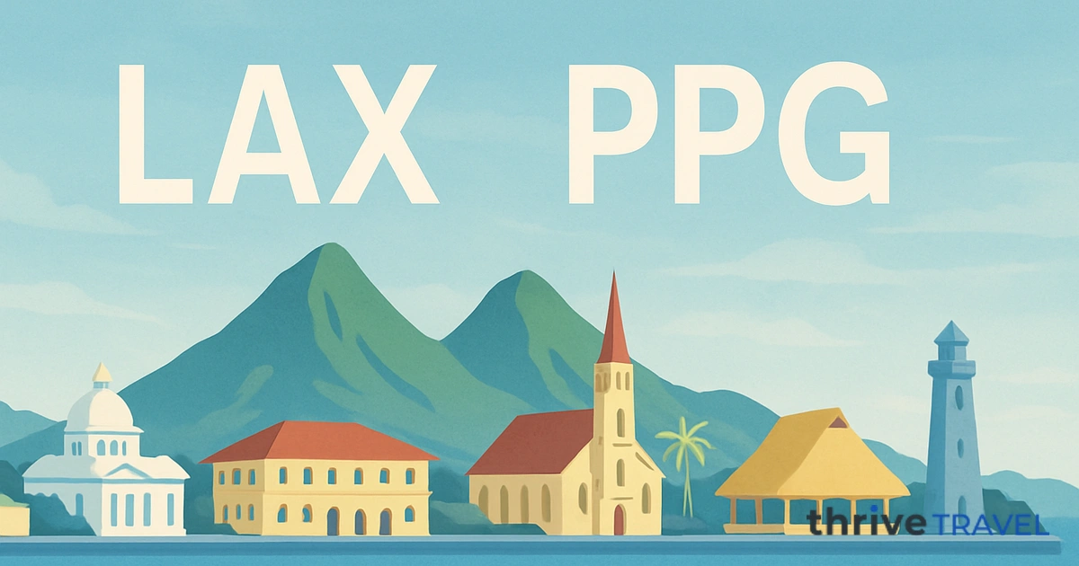 Los Angeles to Pago Pago