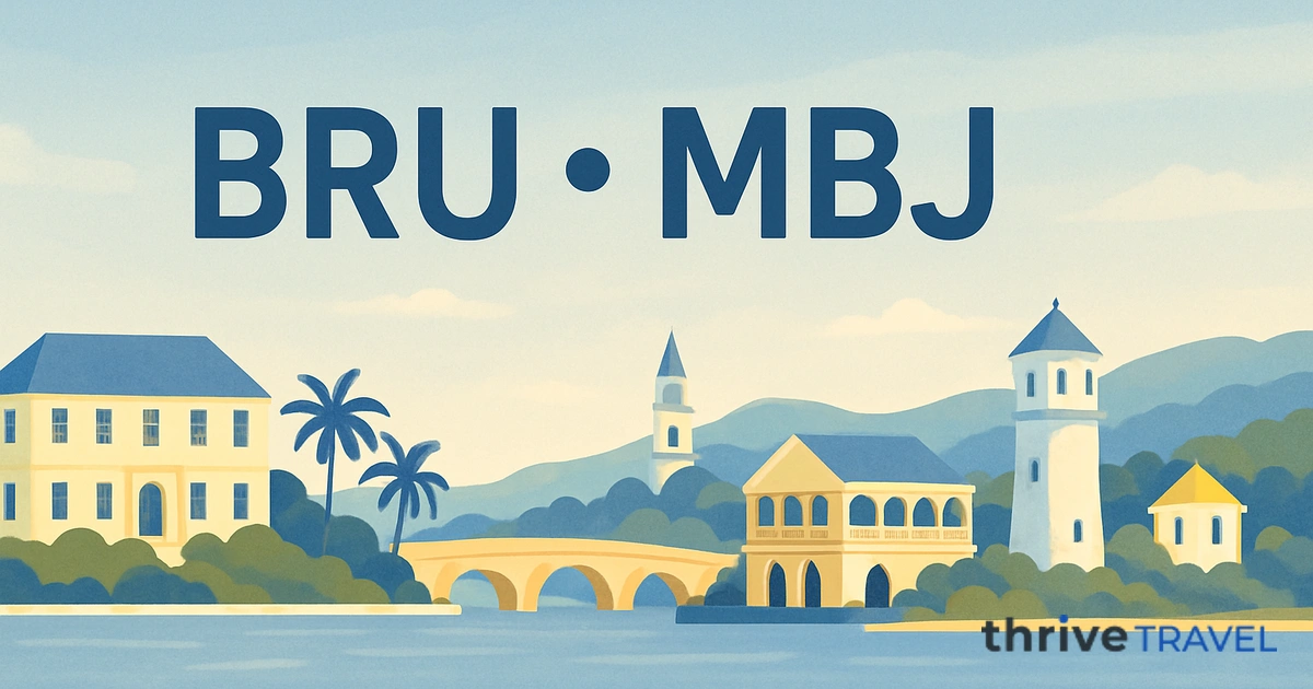 Brussels to Montego Bay