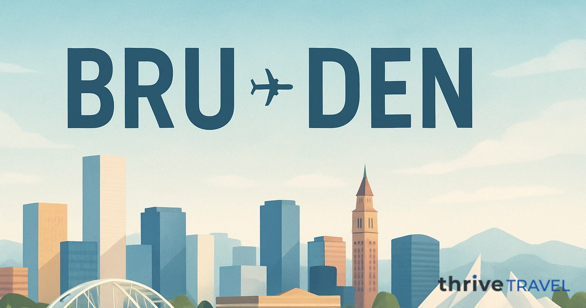 Brussels to Denver