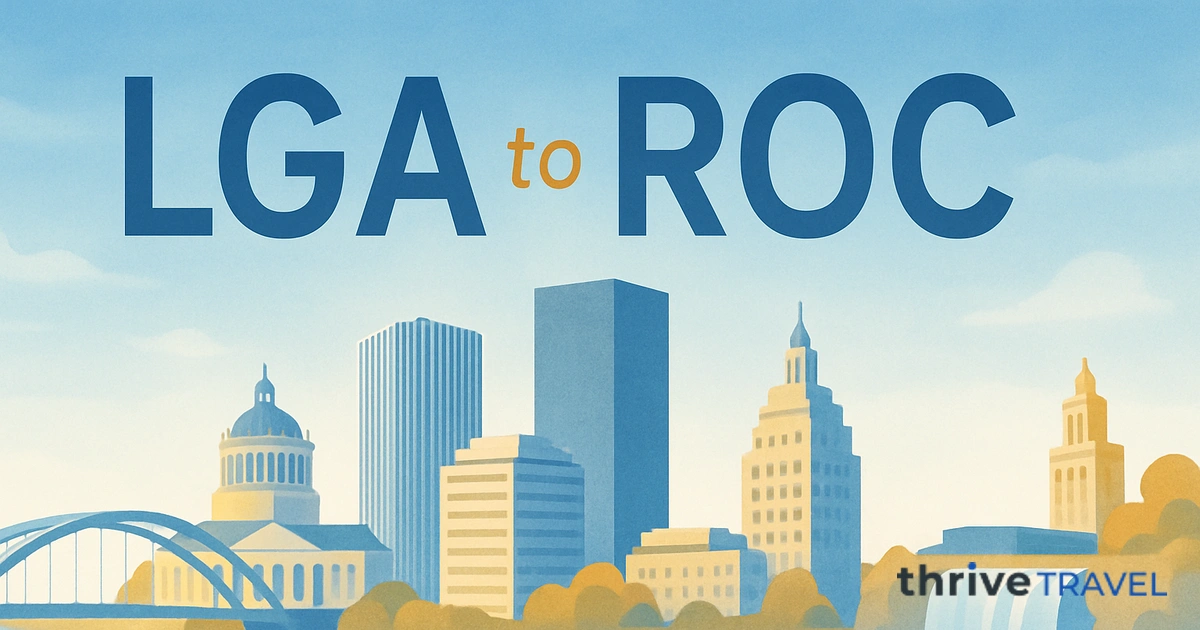 New York to Rochester