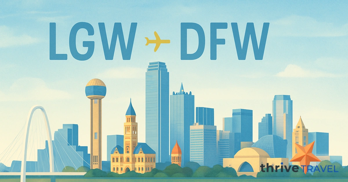 London to Dallas