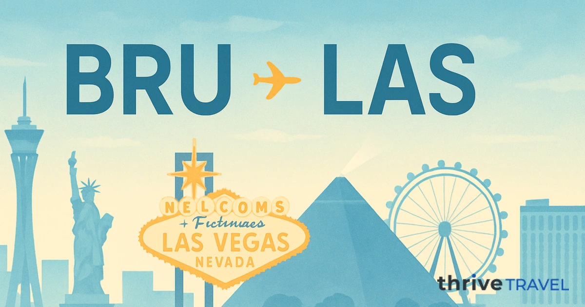 Brussels to Las Vegas