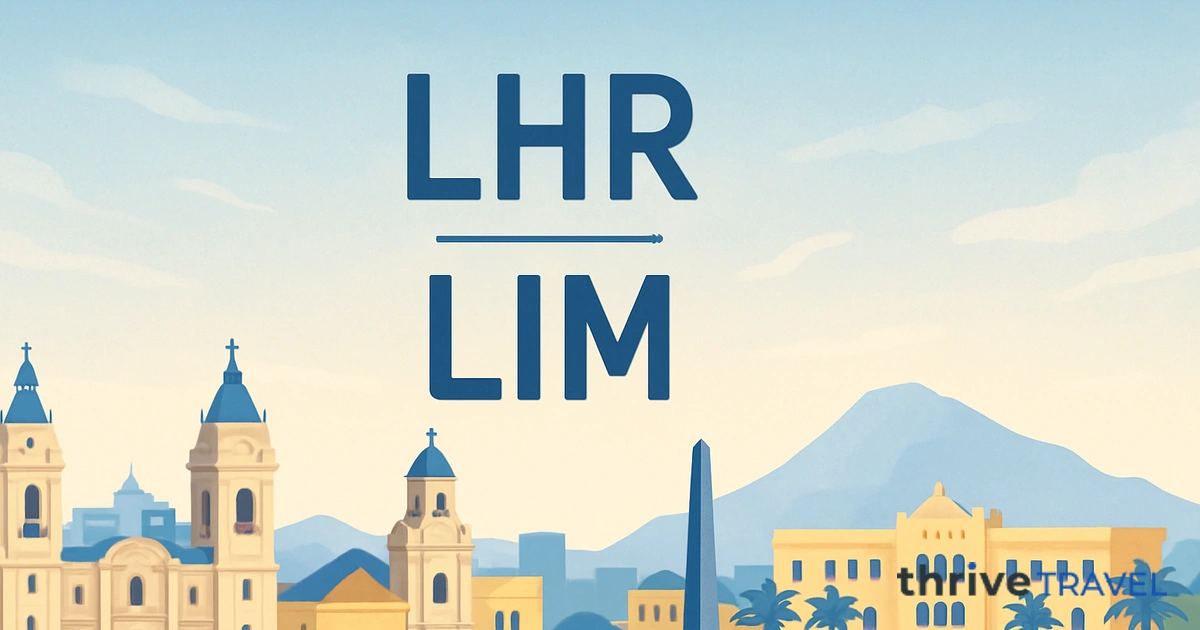 London to Lima