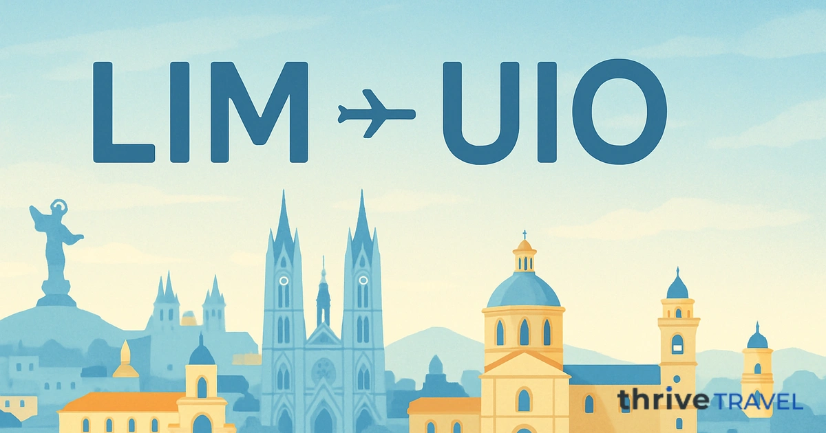 Lima to Quito