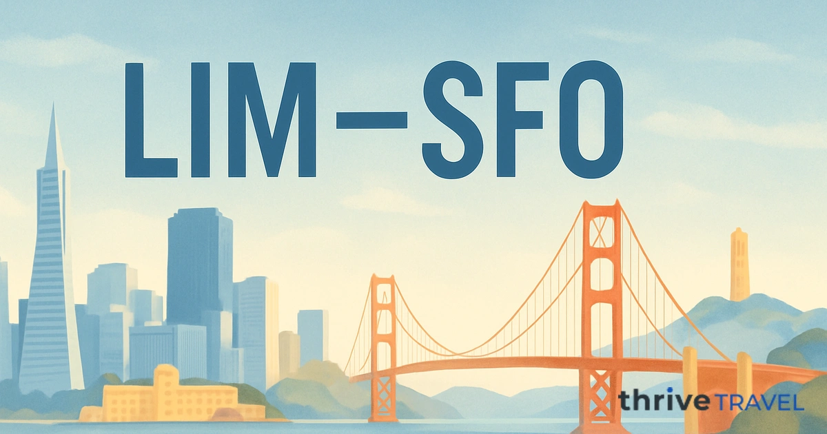 Lima to San Francisco