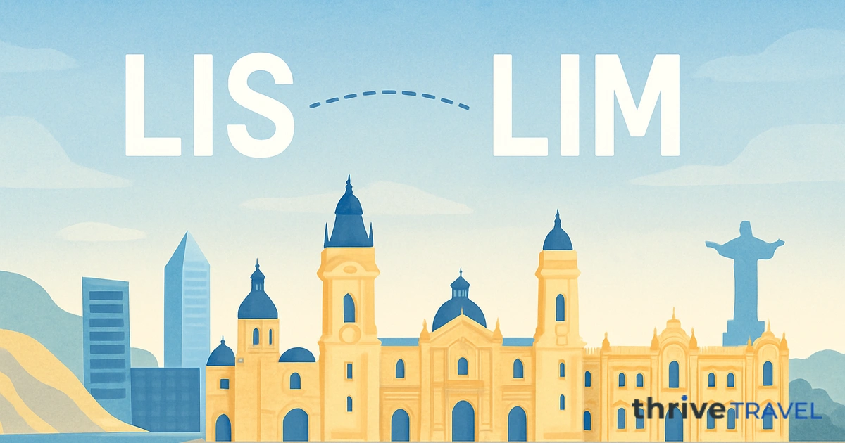 Lisbon to Lima