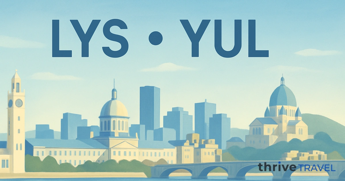 Lyon to Montreal