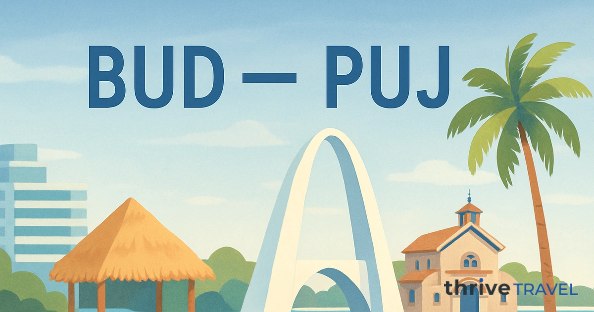 Budapest to Punta Cana