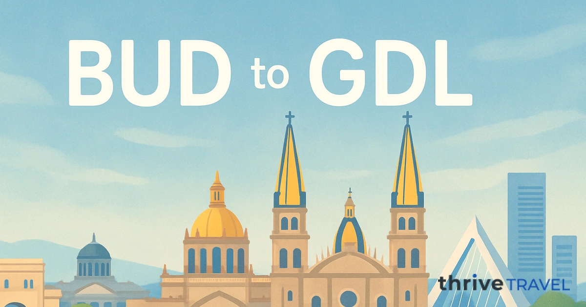 Budapest to Guadalajara