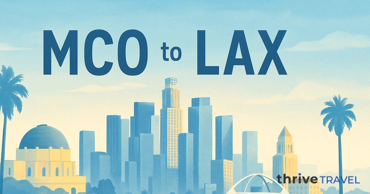 Orlando to Los Angeles