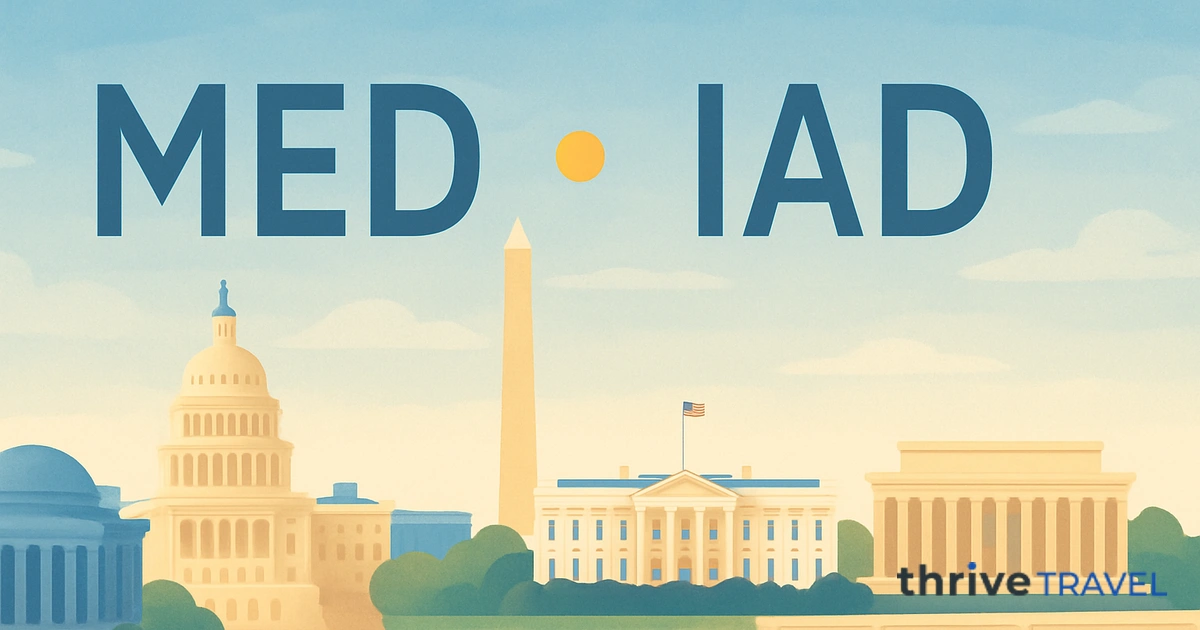 Medina to Washington