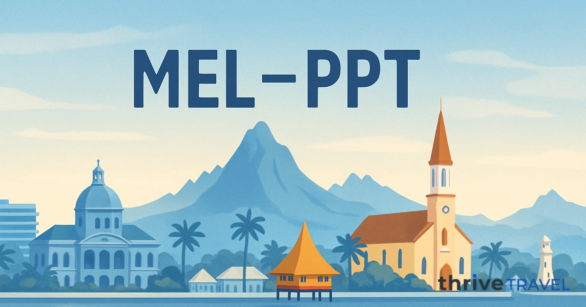 Melbourne to Papeete