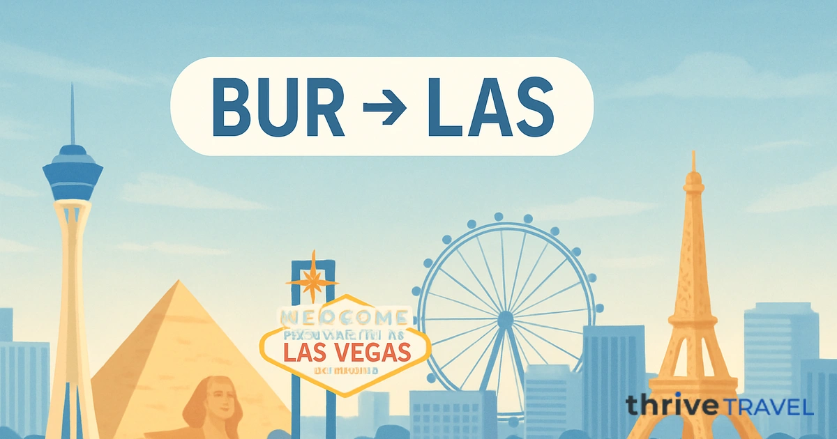 Burbank to Las Vegas