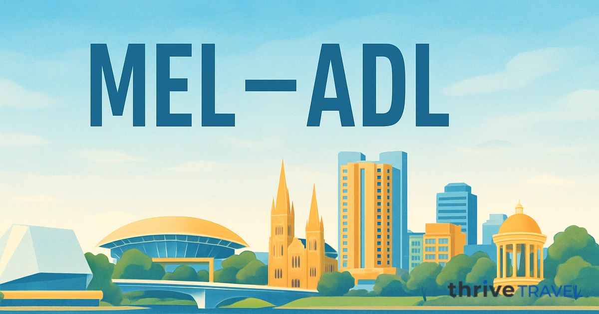 Melbourne to Adelaide