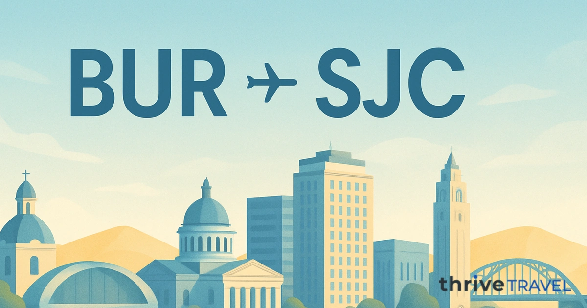 Burbank to San Jose