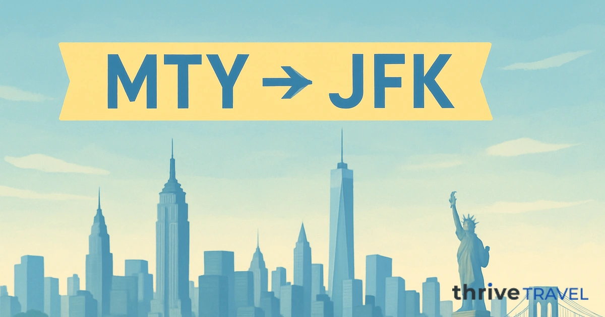 Monterrey to New York