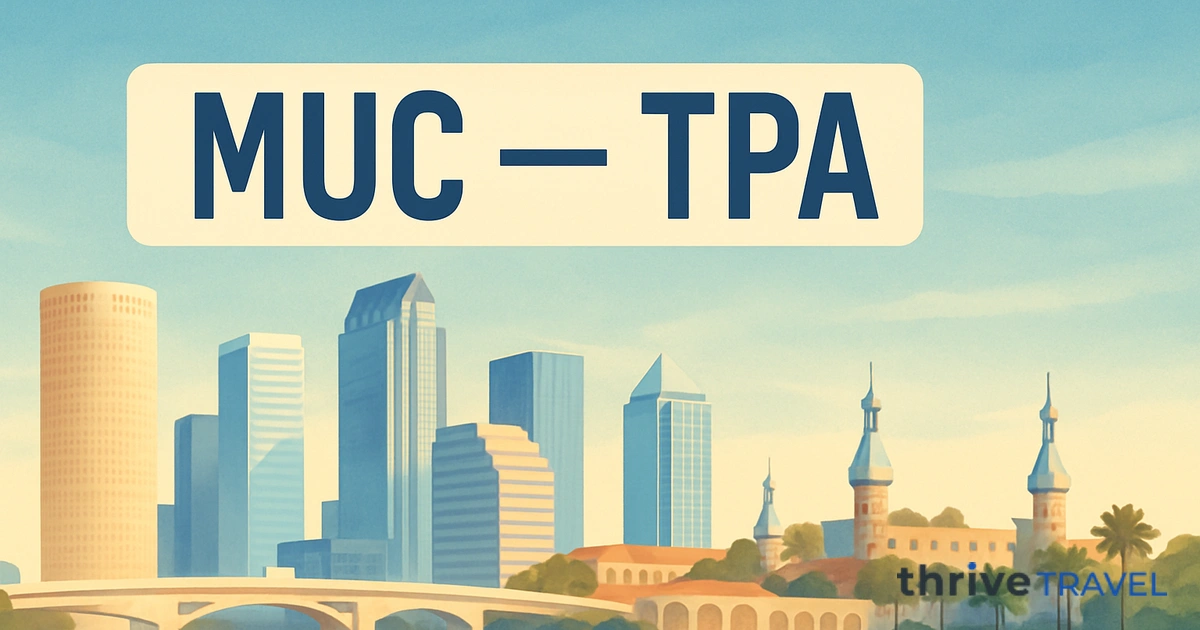 Munich to Tampa
