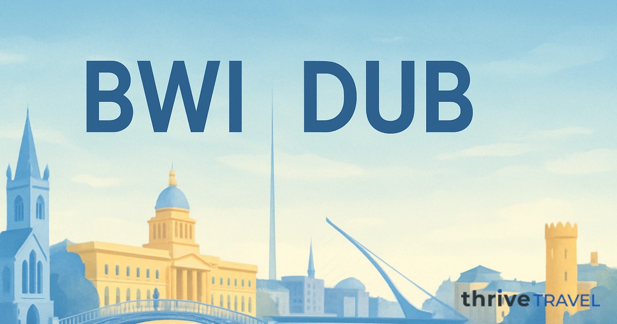 Baltimore to Dublin