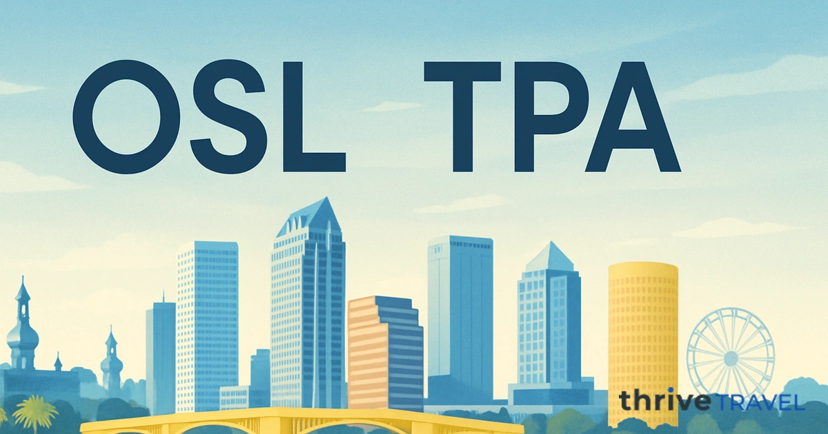Oslo to Tampa