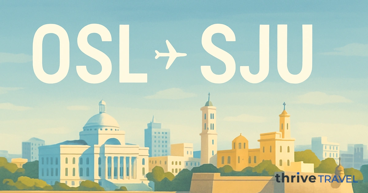 Oslo to San Juan